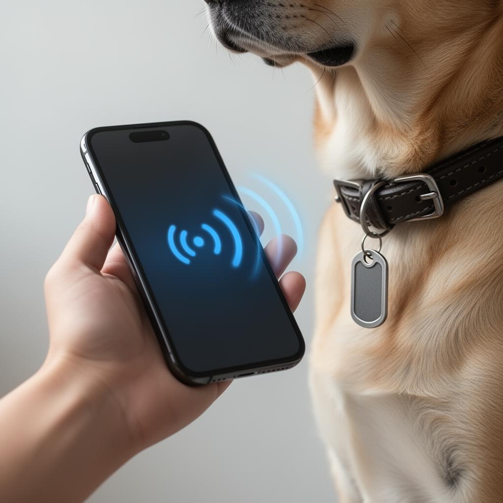 Scanning a Pawtag with a smartphone
